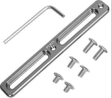 PLATT Adaptateur de Fixation pour Bouteille de Vélo, Aluminium Adaptateur de Porte-bidon Velo Support,Attachement de Porte-Bouteille Ajustable pour vélo