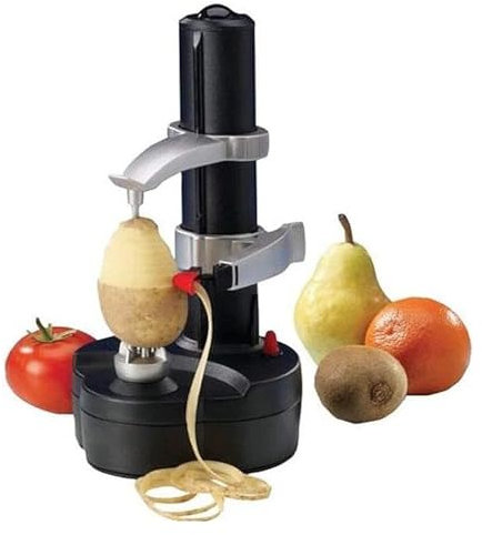 BZVCRTYKL Vegetable and Fruit Sharpener Electric Peeler, Automatic Peeler, Multi-functional Peeler, Kitchen Utensils, Pear, Potato, Black/112