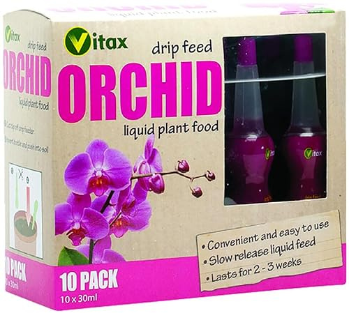 Orchid Feed, Ideal For Regular Use Throughout The Growing Season (30ml Orchid Drip Feed Liquid Plant Food)