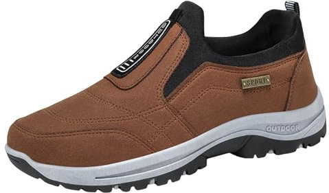 BGFIPAJG Scarpe Uomo Pianta Larga Memory Foam Scarpe Con Strappo Bambino 37 Scarpe Sposa Bianche Plateau Scarpe Da Cucina Scarpe Mare Sassi Bimbo Scarpe Da Barca Uomo Pelle Scamosciata