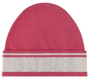 GUESS Mütze mit Logo Fuchsia - Small, Rosa, S