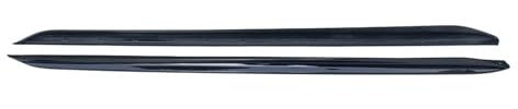 Seitenschweller aus echtem Carbon, 2 Stück pro Set, kompatibel mit BWM 3er G20 2019–2023, 318i, 320i, 330i, glänzendes Schwarz