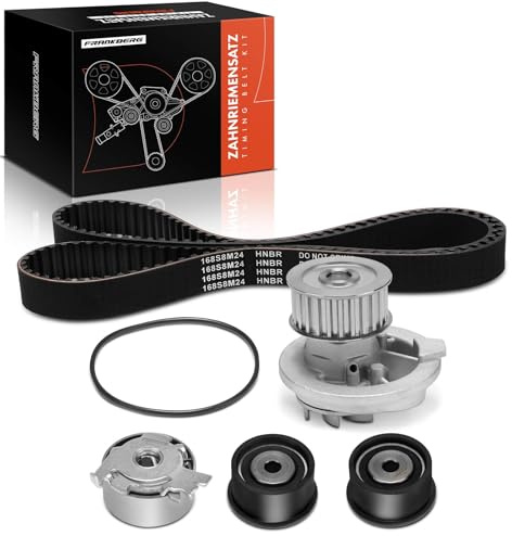 Frankberg Zahnriemensatz Zahnriemen mit Wasserpumpe Benzin 7883-13164 | Kompatibel mit Astra G Caravan T98, Astra G CC T98, Astra G Coupe T98, Zafira A MPV T98, Astra G Cabriolet T98