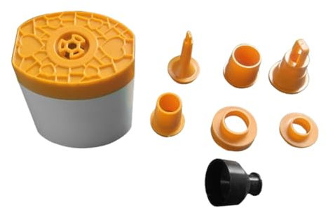 Gosera 2 in 1 Tiny Dry Battery Air Pump Wireless Air Compressor Camping Inflate Deflate Pump for Indoor/Outdoor Inflatable