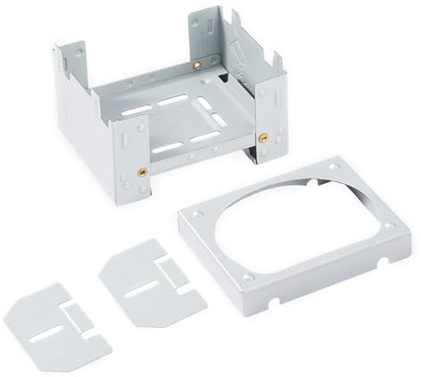 Foldable Barbecue Stove Solid Fuels For Camping Hiking Folding Solid Fuels Tablets With Side Panel Outdoor Hiking Stove