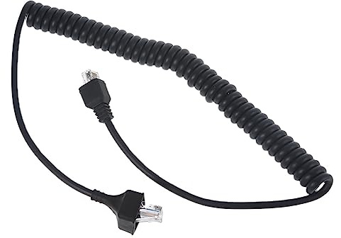 PURPLELILY 8 Pin Mic Microphone Cable Cord For Radio KMC-30-32 -35-36 MC-59-27A -27B Mic Replacement Microphone Cable