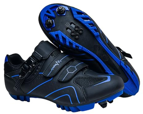 Dinint Chaussures de Cyclisme Hommes VTT Chaussures Vélo de Montagne pour Hommes/Femmes Chaussure de Cyclisme Velo Route Professionnelles Respirantes Compatible Pédales SPD 36-47