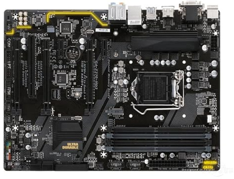 Placa Base Fit For Gigabyte GA-Z270-HD3 | Escritorio Z270 Placa Base LGA 1151 DDR4 USB3.0 SATA M.2