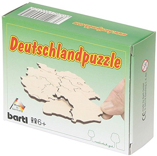 Bartl 102359 Taschenpuzzle Deutschlandpuzzle 13 Teile