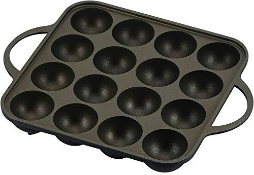 Takoyaki Plate for Grill YR-4259 16pieces aluminum (japan import)