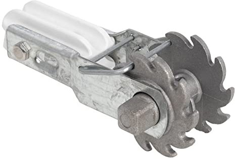 VOSS Zahnradspanner für Draht und Seil, inkl. Isolator für den Weidezaun Drahtspanner