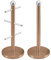 SQ Professional Gems Mug Tree and kitchen Roll Holder Set Kitchen Accessories Mug Stand 6 Mugs Kitchen Paper Roll Holder & Tree Mug for kitchen Cups and Mugs Cup Stand (Axinite)