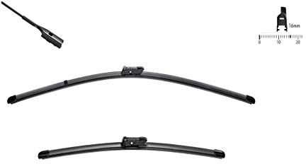 SWF Das Original 2x Wischerblätter SF437 - Vorne - 680 mm / 520 mm