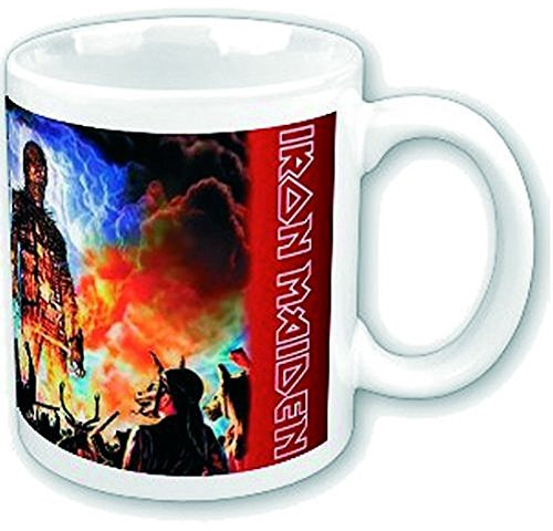 empireposter Iron Maiden - Wicker Man - Keramik Tasse Mug Becher - Ø8,5 H9,5 cm