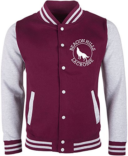 EZYshirt® Beacon Hills Lacrosse Teen Wolf Damen & Herren Team College Jacke