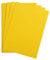 Clairefontaine 975553C Packung mit 25 Bastelkartons Maya, 185g, DIN A2, 42 x 59,4 cm, 1 Pack, sonnengelb