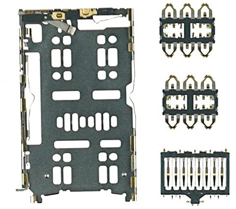 NG-Mobile SIM Karten Leser micrSD Speicher Karten Simleser Schacht Kartenleser Einschub SIM Card Reader Pin Pins für Huawei P30 Lite