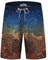 APTRO Herren Badehose Freizeit Short Schnelltrocknend Badeshorts Sportsshorts Blau und Orange K19 2XL
