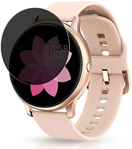 Vaxson Anti Spy Schutzfolie kompatibel mit YAMAY sw022 1.28 Smartwatch Smart Watch Display folie folien Displayschutzfolie ( nicht Panzer Schutz Glas folie SchutzGlas nicht PanzerGlas )