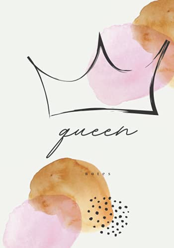 Queen Notebook: motivational and inspirational notebook
