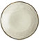 Dutch Rose Organic Teller flach 17 cm Creme Steingut