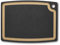 Victorinox Schneidebrett, Gourmet Serie, Cutting Board L 44.5 x, 33 x, 0.9, Saftrille, Klingenschonend, Spülmaschinengeeignet, Schwarz