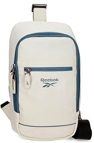 Reebok Cincinnati Umhängetasche Weiß 18x35x9 cm Kunstleder