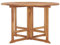 Homgoday Klapptisch Gartentisch Klappbar Terrassentisch Garten Esstisch Balkontisch Holztisch Tisch Esstisch für Garten Terrasse Balkon Ø110x75 cm Massivholz Teak