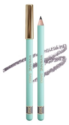 Vivienne Sabo - Eyeliner Flirteur (Grau) – cremiger Kajal mit intensiver Farbe, leicht aufzutragen und zu verblenden, langanhaltend, ideal für Lidstrich und Smokey Eyes
