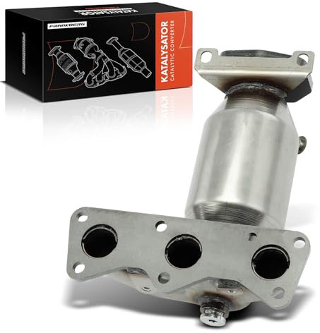Frankberg Katalysator Benzin Kompatibel mit Fabia I 6Y2 6Y3 6Y5 1.2 2001-2005 Polo 9A 9N 1.2 2002-2007 Motorcode: AWY Replace# 03D253052X