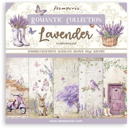 Stamperia SBBS108 Piece, Multicolor, 20,3 x 20,3 x 0,3 cm