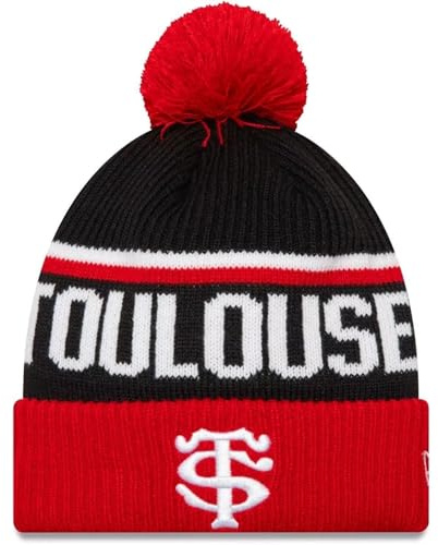New Era Herren Sport Knit Mütze, Rot, Einheitsgröße EU