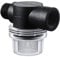 SEIWEI 1 Stück Wasserpumpen-Sieb Gartenschlauch-Sieb Inline-Wasserfilter Wasserrohr-Sieb mit 50 Mesh-Edelstahl-Filter-Sieb für Gartenbewässerung, Gartenteich-Pool