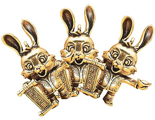 GARVALON 3stücke Vintage Brass Schlüsselanhänger Aus Messing Als Charm Für Taschen Schlüssel Und