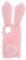 Uonlytech Handy Abdeckung Auto Ohrhörer verdrahtet handyhalter Fall Fell Bunny Ears Bunny Ohren unikal handyhulle uniqone gehäuse Telefon weichere Hülle Schutz der telefonabdeckung Rosa