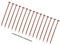15pcs Coppers For Kills Trees Stump Removal Spikes Tree Stump Killers