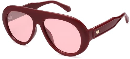 SOJOS Pilotenbrille Größ Sonnenbrille Damen Herren Polarisierte Sunglasses | Retro Vintage 70er Jahre Styles UV400 Schutz Oversize Brille SJ2390