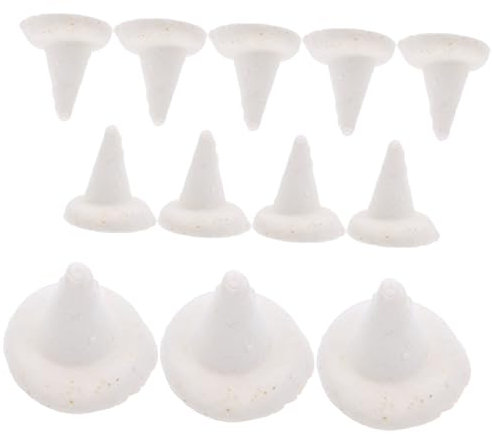 Artibetter 12stücke Wiederverwendbare Keramik Feuerfeste Unterstützung Nägel DIY Ofen Werkzeuge Für Töpferwaren Töpferofennagel Heimwerkerwerkzeuge Tonnagel Ofenstütznagel