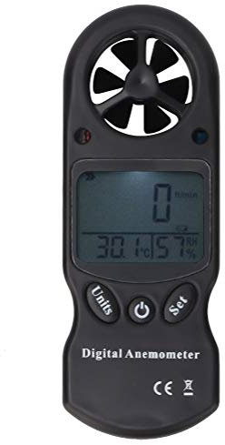 Digital Anemometer Portable Manual Speed Meter for Outdoor Enthusiasts That Shoot Sails, Abdominal Muscles