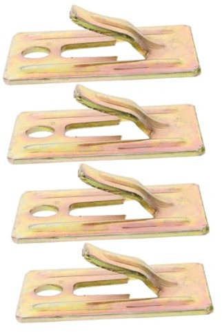 Holibanna Water Heater Wall Fixing Bracket Hollow Design Heavy Strength Mounting Hook for Secure Installation Sturdy Wall Support Plate for Home Water Heater Solution Kit 4pcs