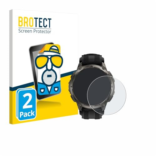 BROTECT Schutzfolie für Kospet Tank T4 | 2 Stück Entspiegelnder Displayschutz Made in Germany Matte Displayschutz-Folie Anti-Reflex Anti-Fingerprint Einfache Montage