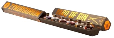 Zymurgorium Yard of Gin Gift Set – 12 x 5cl Miniatures | Artisan Flavoured Gin Collection | UK Craft Gin Set