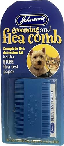 Johnsons Flea & Grooming Comb + Flea Detection Kit,