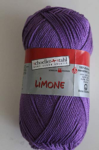 Limone Schoeller + Stahl 100 % Baumwolle 50 g Farbe 135-lila