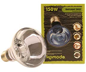 Komodo Neodymium Daylight Spot Lamp ES, 150 Watt