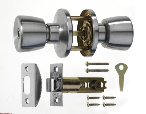 ERA 168-51 Door Privacy Knob Sets, Grey