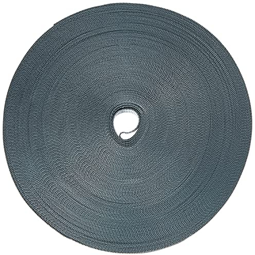 Wolfpack 5250001 Rollladengurt, 22 mm, Rolle mit 50 Metern, Grau