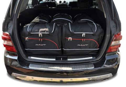 KJUST Kofferraumtaschen 5 stk kompatibel mit MERCEDES-BENZ M W164 2005-2011