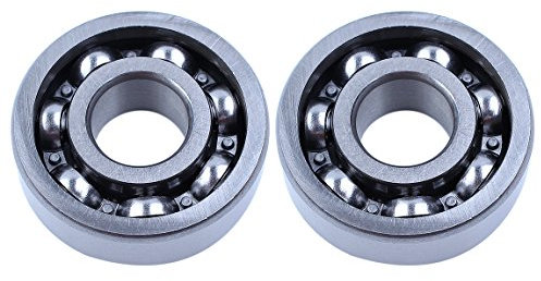 Haishine 2pc/lot Crankshaft Ball Bearing Kit for Husqvarna 136 137 141 142 240 235 36 41 136LE 137e 141LE 142e 235e 240e Chainsaw