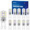 WOWLED G9 LED Light Bulb, 3W (30W Equivalent), Non-Dimmable, Cool White, Pack of 10, 220 Lumen, 6000 Kelvin, 220-240V, 360 Degree, Ideal for Chandelier Home Lighting Decor